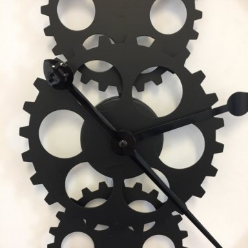 Tandwielen in klok